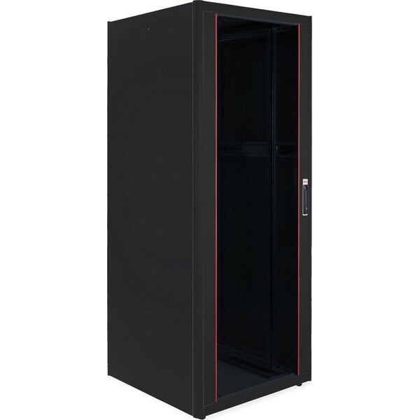 Szafa Roline ROLINE Netzwerkschrank Pro 48,26cm 19Zoll 42 HE 800x800 BxT Glast�r schwarz