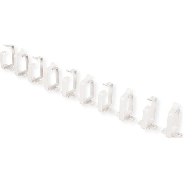 Roline ROLINE Kabelfuhrungsbugel 44x60mm grau 10 Stuck