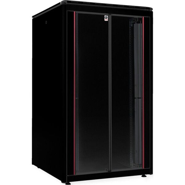 Szafa Roline ROLINE Netzwerkschrank Pro 48,26cm 19Zoll 26 HE 800x800 BxT Glast�r schwarz