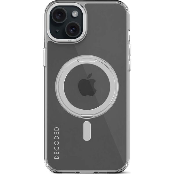 Decoded Decoded Recycled Plastic Loop Stand BackCover iP15 Plus Trans.