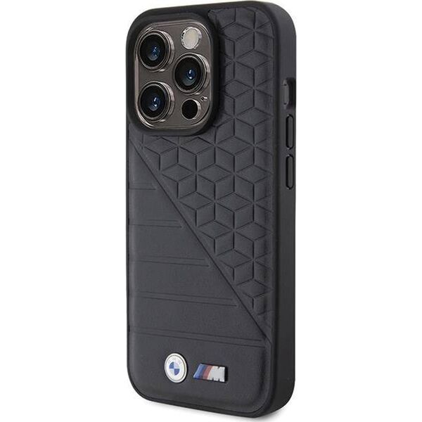 BMW BMHCP15L22PMGK iPhone 15 Pro 6.1" black hardcase Bi Pattern
