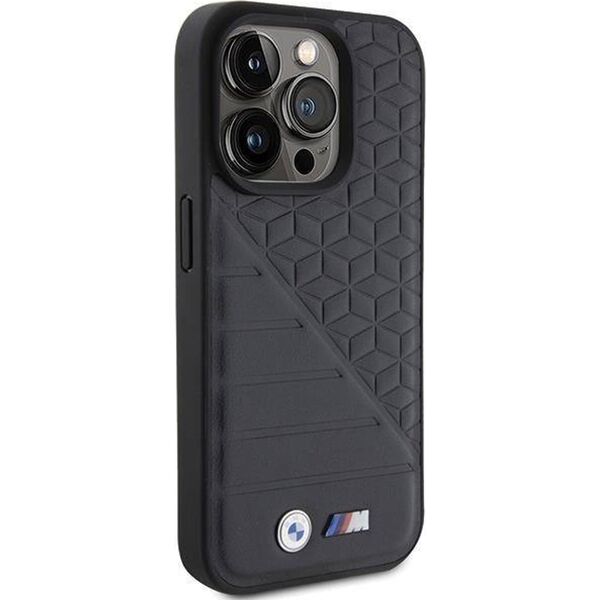 BMW BMHCP15L22PMGK iPhone 15 Pro 6.1" black hardcase Bi Pattern