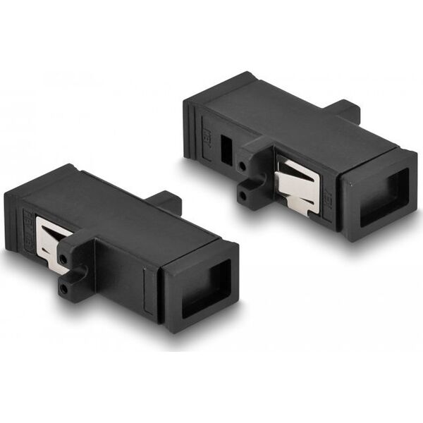 DeLOCK 87933 adapter światłowodowy MT-RJ/MT-RJ 1 szt. Czarny