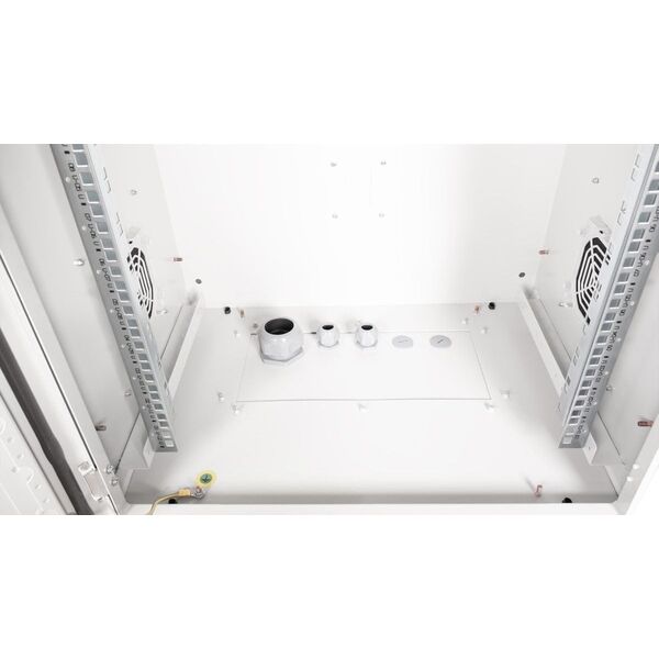 ROLINE Wandgeh�use Pro 48,26cm 19Zoll 12 HE 600x450 BxT IP55 outdoor grau