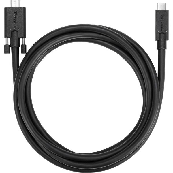 Targus ACC1122GLX kabel USB USB 3.2 Gen 1 (3.1 Gen 1) 1,8 m USB C Czarny