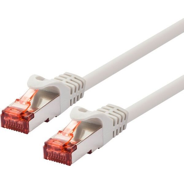 LOGON TCF66F150I kabel sieciowy Kość słoniowa 15 m Cat6a F/UTP (FTP)