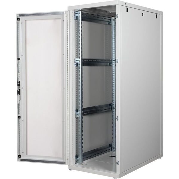 ROLINE Serverschrank 48,26cm 19Zoll 36 HE 600x1000 BxT grau Plexiglas