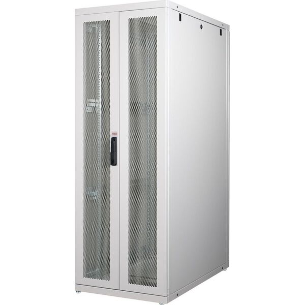 ROLINE Serverschrank 48,26cm 19Zoll 36 HE 600x1000 BxT grau Plexiglas