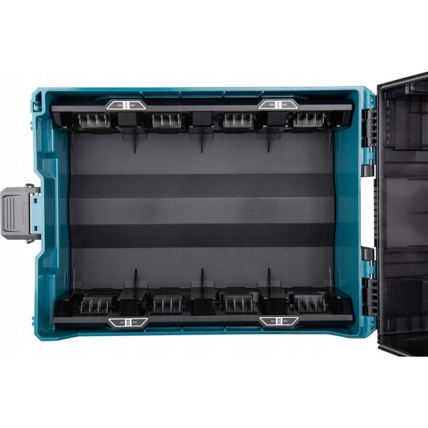 8-slot battery charger MAKITA 40V MAX XGT BCC01 Makpac