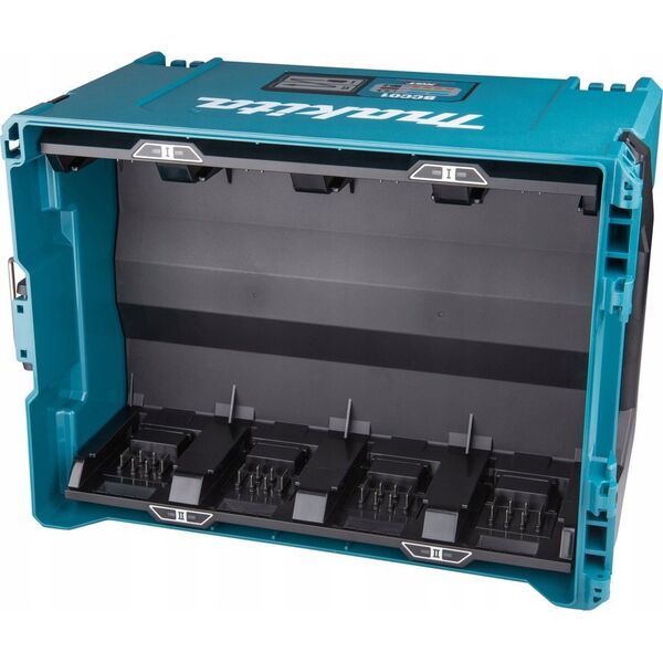8-slot battery charger MAKITA 40V MAX XGT BCC01 Makpac