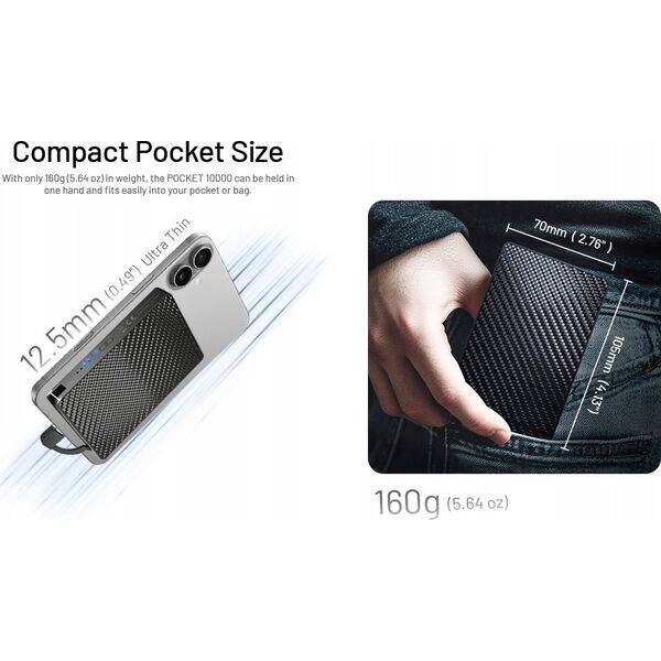 POWER BANK 10000MAH/POCKET10000 NITECORE
