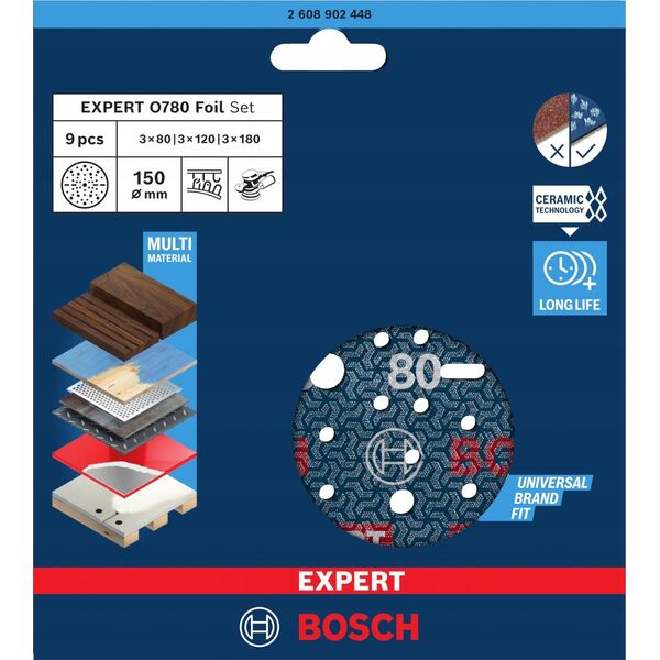 KRÄÅ»EK ÅCIERNY FOLIA EXPERT O780 150MM 9PC