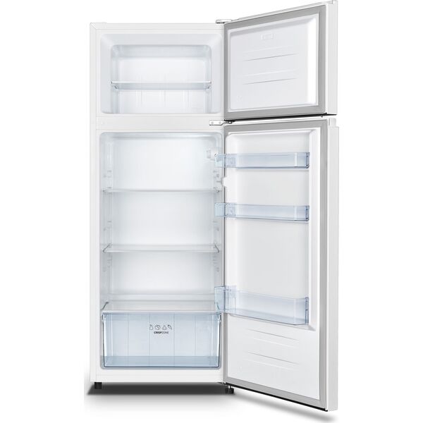 Gorenje Refrigerator | RF4142PW4 | Energy efficiency class E | Free standing | Combi | Height 143.6 cm | Fridge net capacity 165