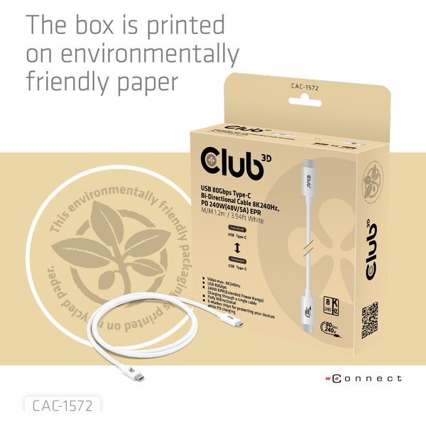 CLUB3D CAC-1572 καλώδιο USB