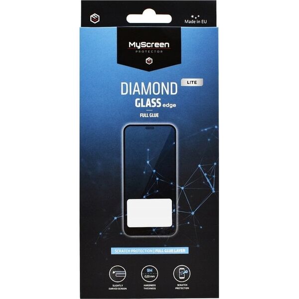 Szkło hartowane MyScreen Diamond Glass Edge Lite FG do Oppo A78 4G czarny/black