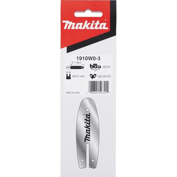 Makita MAKITA PROWADNICA ŁAŃCUCHA 10cm 1,1mm 0,325" DO DUC101/UC100D