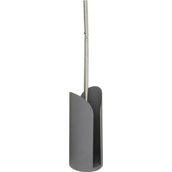 5five Stojak na papier toaletowy szary metalowy 2w1 loft