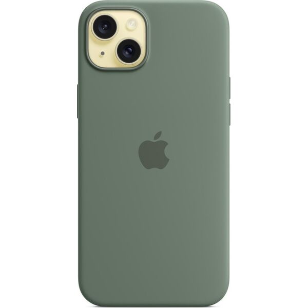 Apple Etui Apple silikonowe z MagSafe do iPhone 15 Plus cyprysowe