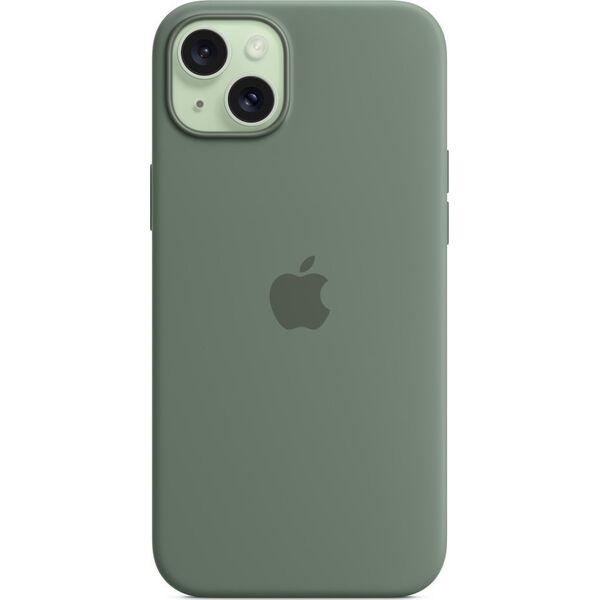 Apple Etui Apple silikonowe z MagSafe do iPhone 15 Plus cyprysowe