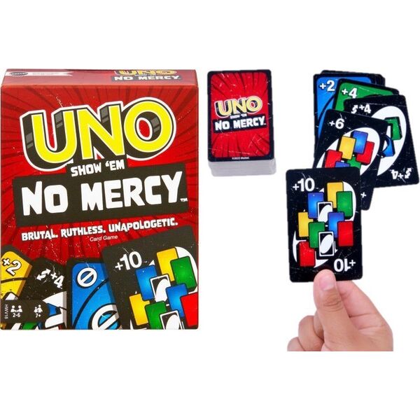 Mattel UNO No Mercy Bez litości