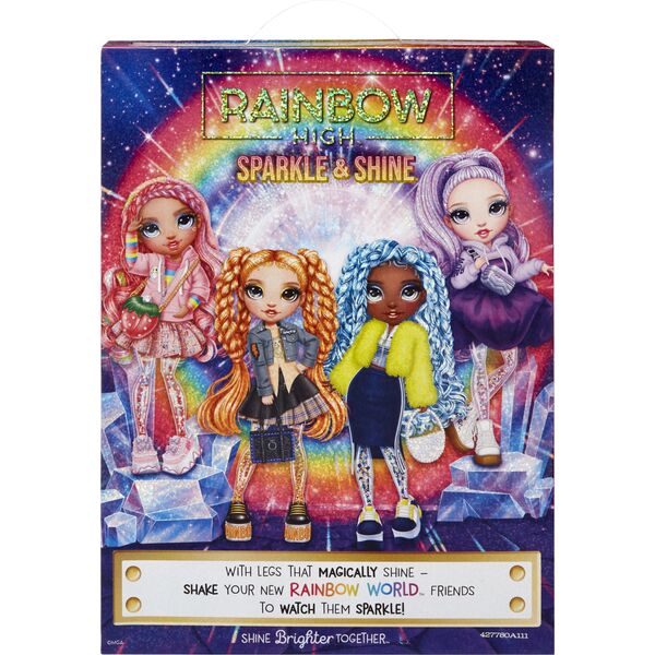 MGA Lalka Rainbow High Rainbow High Sparkle & Shine Fashion Viola
