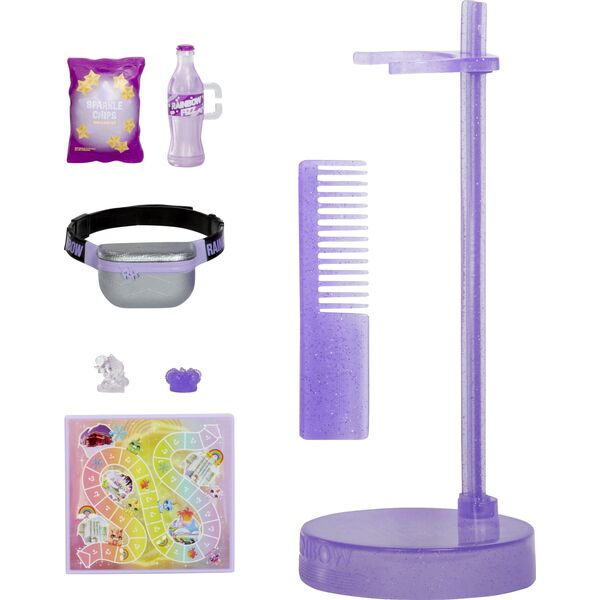 MGA Lalka Rainbow High Rainbow High Sparkle & Shine Fashion Viola