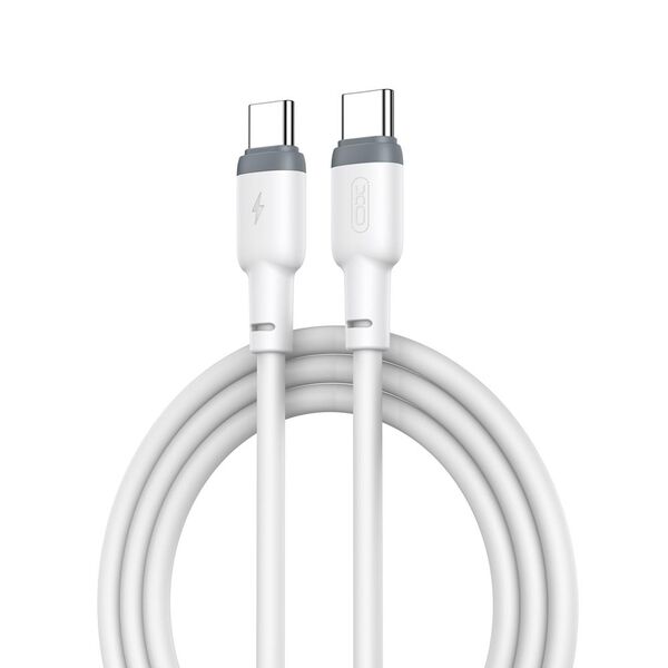 XO cable NB208B PD USB-C - USB-C 1,0m 60W white 6920680827510