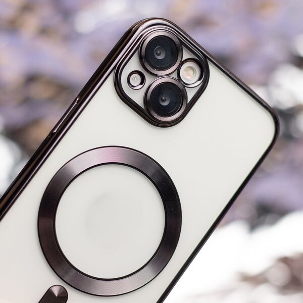 Color Chrome Mag case for iPhone 14 6,1" black 5900495070586