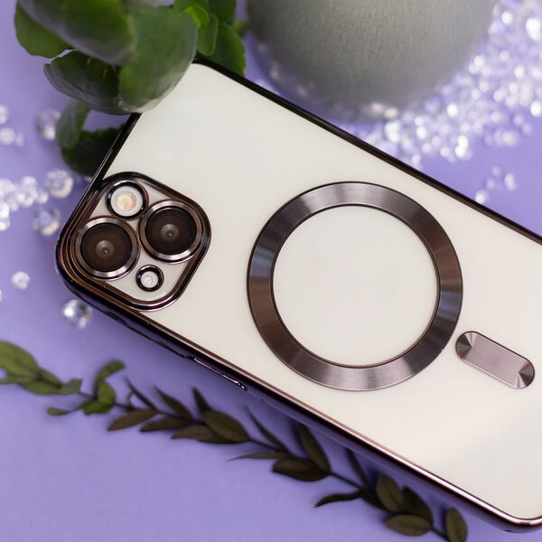 Color Chrome Mag case for iPhone 14 6,1" black 5900495070586