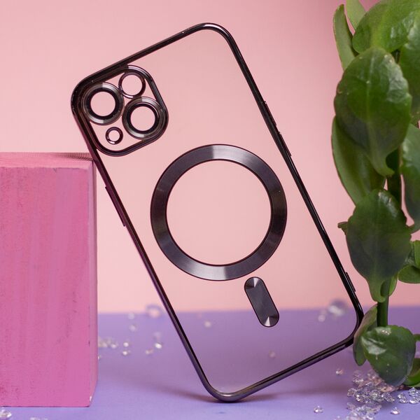 Color Chrome Mag case for iPhone 14 6,1" black 5900495070586