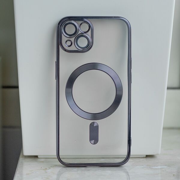 Color Chrome Mag case for iPhone 14 6,1" black 5900495070586