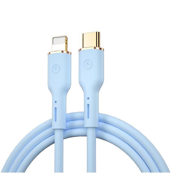 WIWU cable YQ01 USB-C - Lightning 30W 1,2m blue 6976195096460