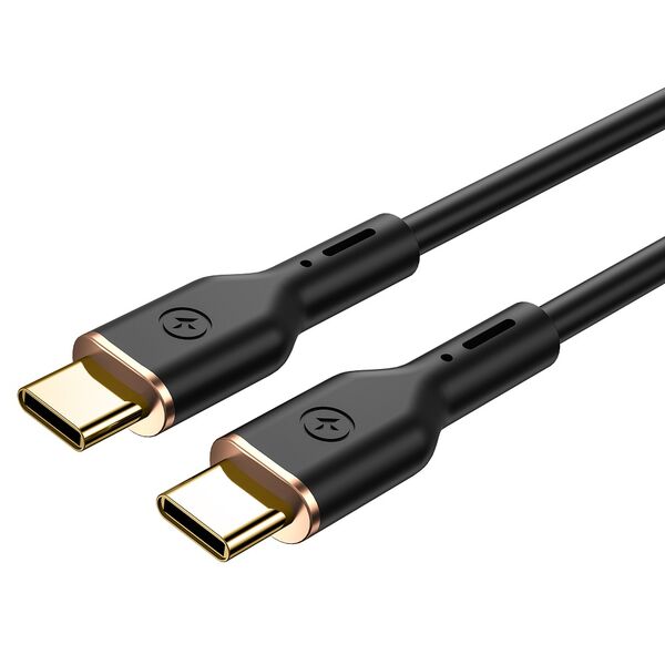WIWU cable YQ02 USB-C - USB-C 100W 1,2m black 6976195096484