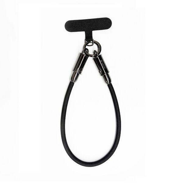 Devia cable lanyard 2in1 PD USB-C - Lightning 0,3 m 27W black 6942297112100