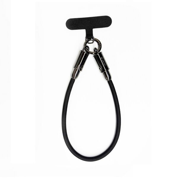 Devia cable lanyard 2in1 PD USB-C - USB-C 0,3 m 60W black 6942297112087