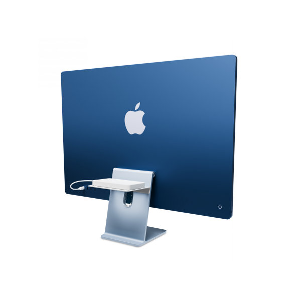 Aluminium shelf Twelve South BackPack 5 compatible with 24" M1 iMac and Apple Studio Display (white)