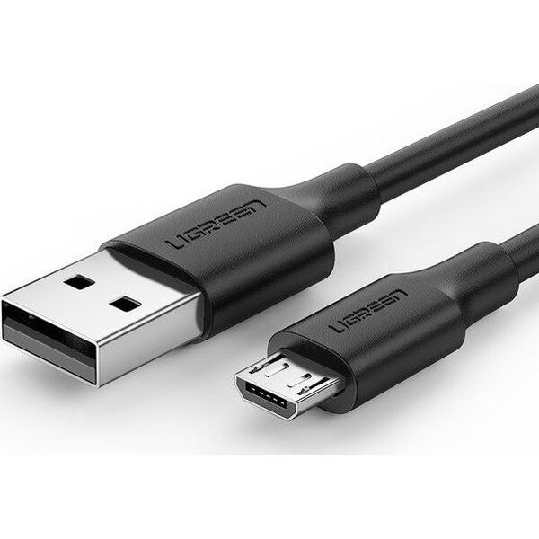 Kabel USB Ugreen USB-A - microUSB 1.5 m Czarny (60137)
