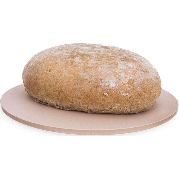 Excellent Houseware Kamień okrągły do pieczenia PIZZY forma + stojak