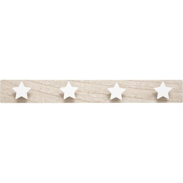 Gree Dziecięcy wieszak z 4 haczykami Stars