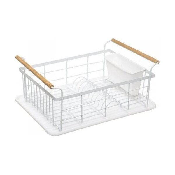 5five Ociekacz do Naczyń 5five Blanc Kitchen Metal Biały (43 x 32 x 18,6 cm)