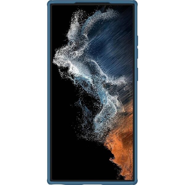 Nillkin Etui Nillkin Frosted Pro do Samsung Galaxy S23 Ultra (Niebieskie) uniwersalny