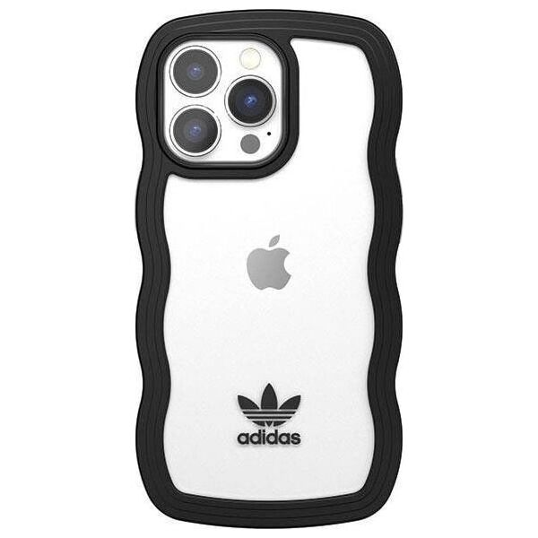 Adidas Adidas OR Wavy Case iPhone 13 Pro /13 6,1" czarny-przezroczysty/black-transparent 51900