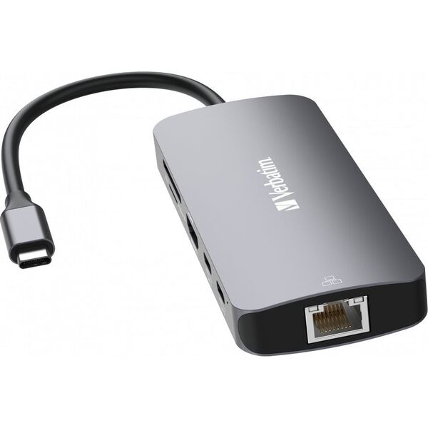 Stacja/replikator Verbatim CMH-09 USB-C (32152)