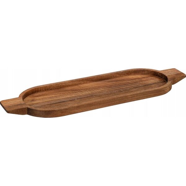 Secret de Gourmet Taca dekoracyjna z drewna akacjowego, 15 x 48 cm