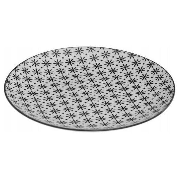 Secret de Gourmet Serwis obiadowy na 6 osób BOHEMIA z porcelany, wzór kwiatowy