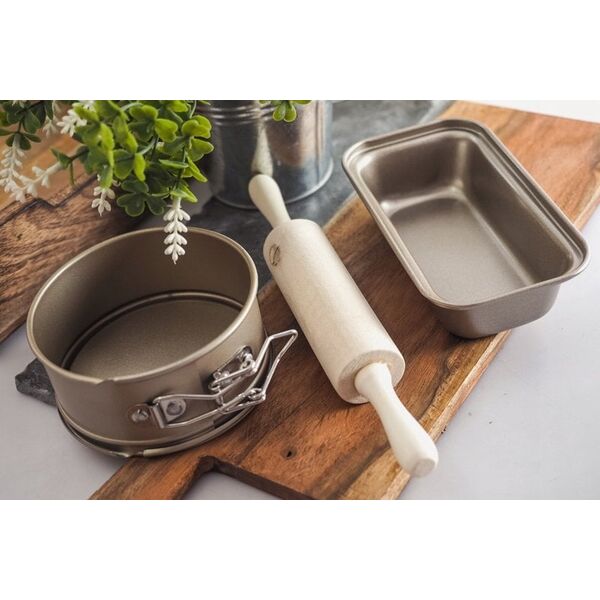 La Cucina Zestaw dla dzieci do pieczenia ciast, 3 sztuki w komplecie