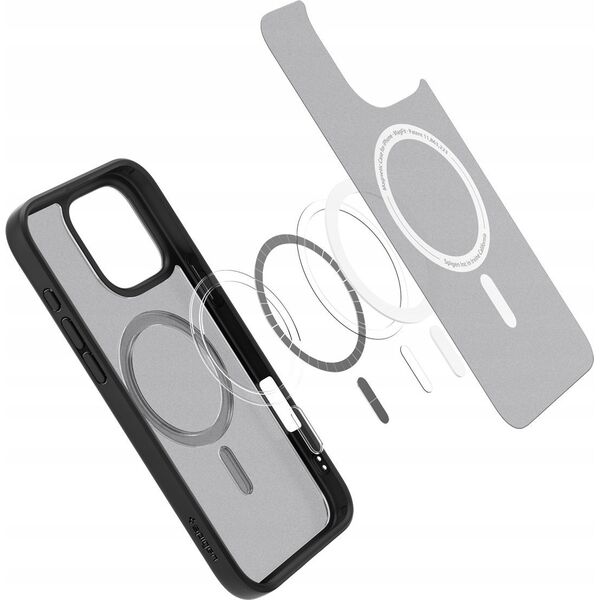 Spigen Spigen Ultra Hybrid MagSafe, frost black - iPhone 6.3" 2024