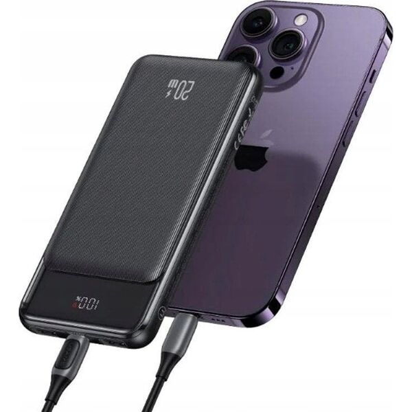 Usams USAMS Powerbank 10000mAh 10W 1C+2A black/black XY Series 10KCD19801 (US-CD198)
