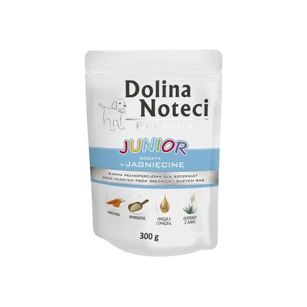 Dolina Noteci Premium Junior bogata w jagnięcinę 300 g