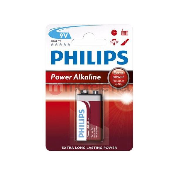 Philips Bateria PowerLife 9V Block 1 szt.